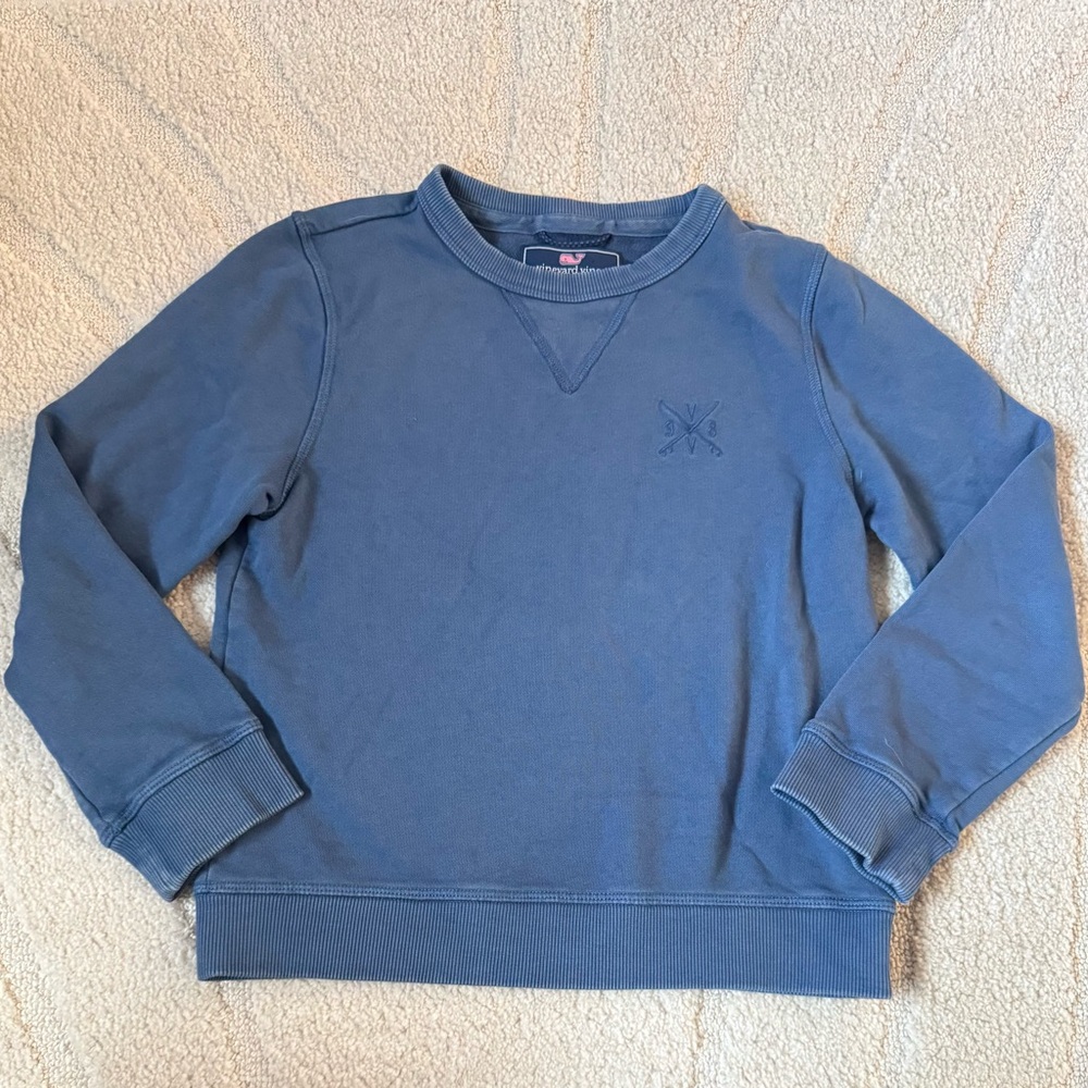 Vineyard‎ Vines Kids Crewneck Sweatshirt Blue Size 7